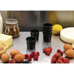 Matfer Bourgeat Exoglass Dariole Mould 55mm (Pack Of 6) -Kitchenware and Knives Sales fa892 matferdariolemouldsx6 0010