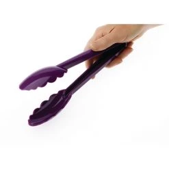 Matfer Bourgeat Exoglass Tongs Allergen Purple 9" -Kitchenware and Knives Sales fa894 matfertongspurple 0002