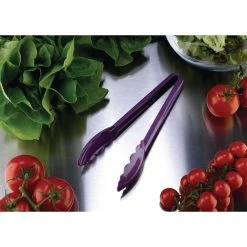 Matfer Bourgeat Exoglass Tongs Allergen Purple 9" -Kitchenware and Knives Sales fa894 matfertongspurple 0004
