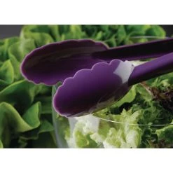 Matfer Bourgeat Exoglass Tongs Allergen Purple 9" -Kitchenware and Knives Sales fa894 matfertongspurple 0005
