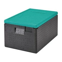 Cambro Lid For Insulated Food Pan Carrier Green -Kitchenware and Knives Sales fb128 inuse