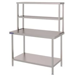 Holmes Stainless Steel Wall Table Welded With Double Gantry 650(D)mm