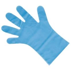 Nisbets Essentials Powder-Free TPE Gloves Blue (Pack Of 200) -Kitchenware and Knives Sales fc488 xl bluefoodpreparationglove2