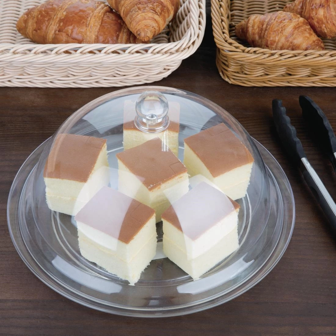 Olympia Kristallon Polycarbonate Domed Cover Clear 4 Olympia Kristallon Polycarbonate Domed Cover Clear - Image 2