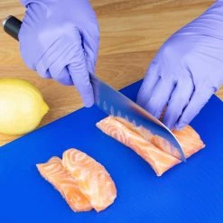 Hygiplas Vinyl Purple Powder Free Gloves -Kitchenware and Knives Sales fj749 l new4