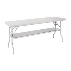 Vogue Stainless Steel Folding Work Table -Kitchenware and Knives Sales fn289 foldingworktable2