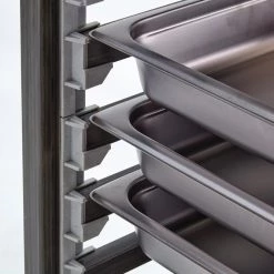 Cambro 1/1 Gastronorm Trolley 9 Pan Capacity Short -Kitchenware and Knives Sales fp466 detail