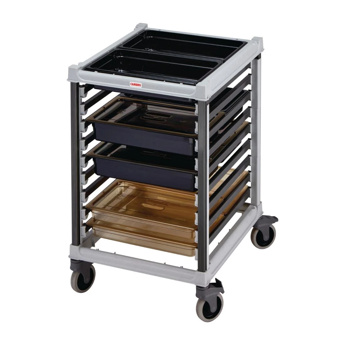 Cambro 2/1 Gastronorm Trolley 18 Pan Capacity Short 5 Cambro 2/1 Gastronorm Trolley 18 Pan Capacity Short - Image 3
