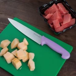 Hygiplas Cooks Knife Purple - 8 1/2" -Kitchenware and Knives Sales fp730 cooksknife4 sam3736