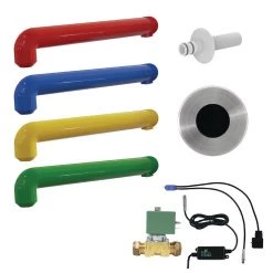 Franke KWC DVS Single Station Anti-Microbial Medi-Spout Tap