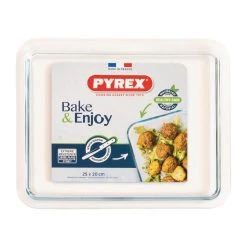Pyrex Cook & Care Glass Tray 25 X 20cm -Kitchenware and Knives Sales fs362 2