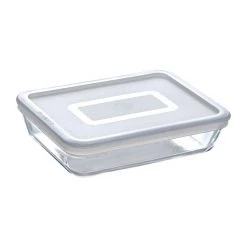 Pyrex Cook & Freeze Rectangular Dish With Lid 1.5 Ltr