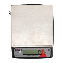 Taylor Stainless Steel Digital Portion Control Heavy Duty Kitchen Scale 5kg TE11FT