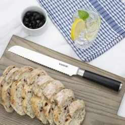 Vogue Bistro Bread Knife 8" 9 Vogue Bistro Bread Knife 8" -Kitchenware and Knives Sales fs681 breadknife5