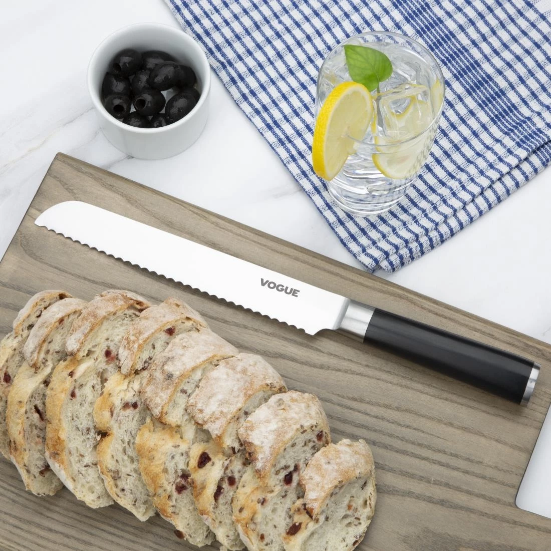 Vogue Bistro Bread Knife 8" 4 Vogue Bistro Bread Knife 8" - Image 2