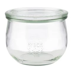 APS Weck Glasses With Lid 580ml (Pack Of 6)