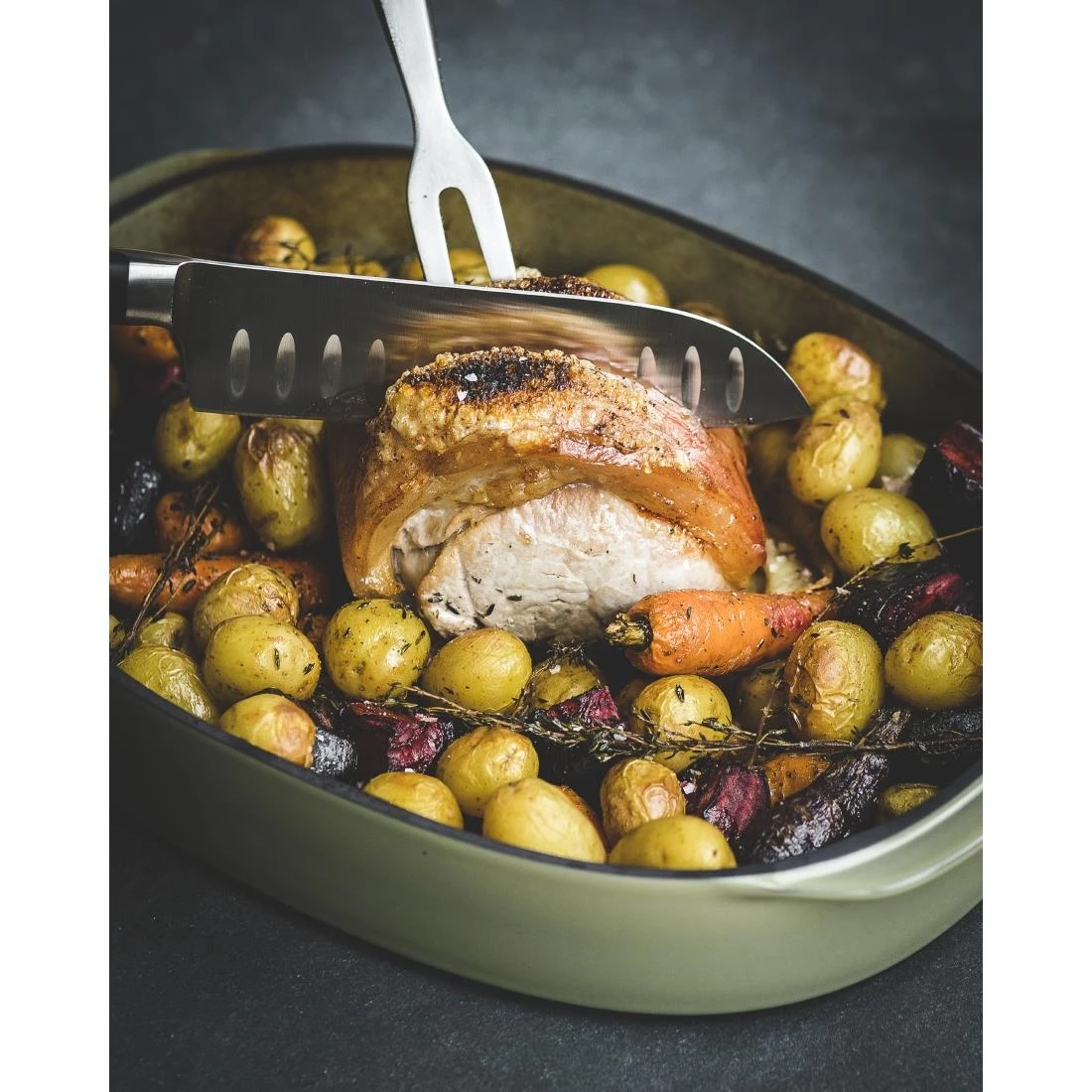 Mercer Culinary Genesis Precision Forged Santoku Knife 17.8cm 5 Mercer Culinary Genesis Precision Forged Santoku Knife 17.8cm - Image 3