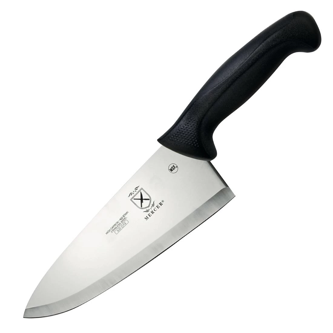 Mercer Culinary Millennia Wide Chefs Knife Hollow Ground 20.3cm 3 Mercer Culinary Millennia Wide Chefs Knife Hollow Ground 20.3cm