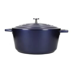 Master Class Masterclass Casserole Dish Metallic Blue 5Ltr