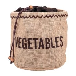Kitchen Craft Natural Elements Hessian Vegetable Preserving Bag 21 X 21 X 20cm