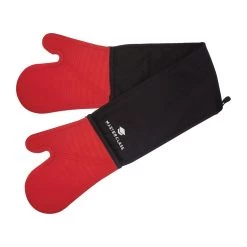 Master Class MasterClass Seamless Silicone Double Oven Glove Red