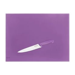 Hygiplas High Density Chopping Board Purple - 600x450x12mm -Kitchenware and Knives Sales fx103 5
