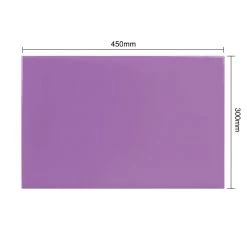 Hygiplas Anti-bacterial High Density Chopping Board Purple - 450x300x10mm -Kitchenware and Knives Sales fx105 4
