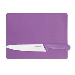 Hygiplas Low Density Chopping Board Small Purple - 229x305x12mm -Kitchenware and Knives Sales fx106 5