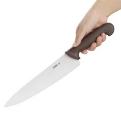 Hygiplas Cooks Knife Brown 25.4cm -Kitchenware and Knives Sales fx111 cooksknifebrown 2