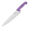 Hygiplas Cooks Knife Purple 25.4cm -Kitchenware and Knives Sales fx112 cooksknifepurple1