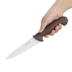 Hygiplas Cooks Knife Brown 15.9cm 8 Hygiplas Cooks Knife Brown 15.9cm -Kitchenware and Knives Sales fx115 cooksknifebrown2
