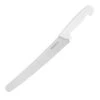 Hygiplas Serrated Pastry Knife White 25.4cm -Kitchenware and Knives Sales fx127 pastryknifewhite1