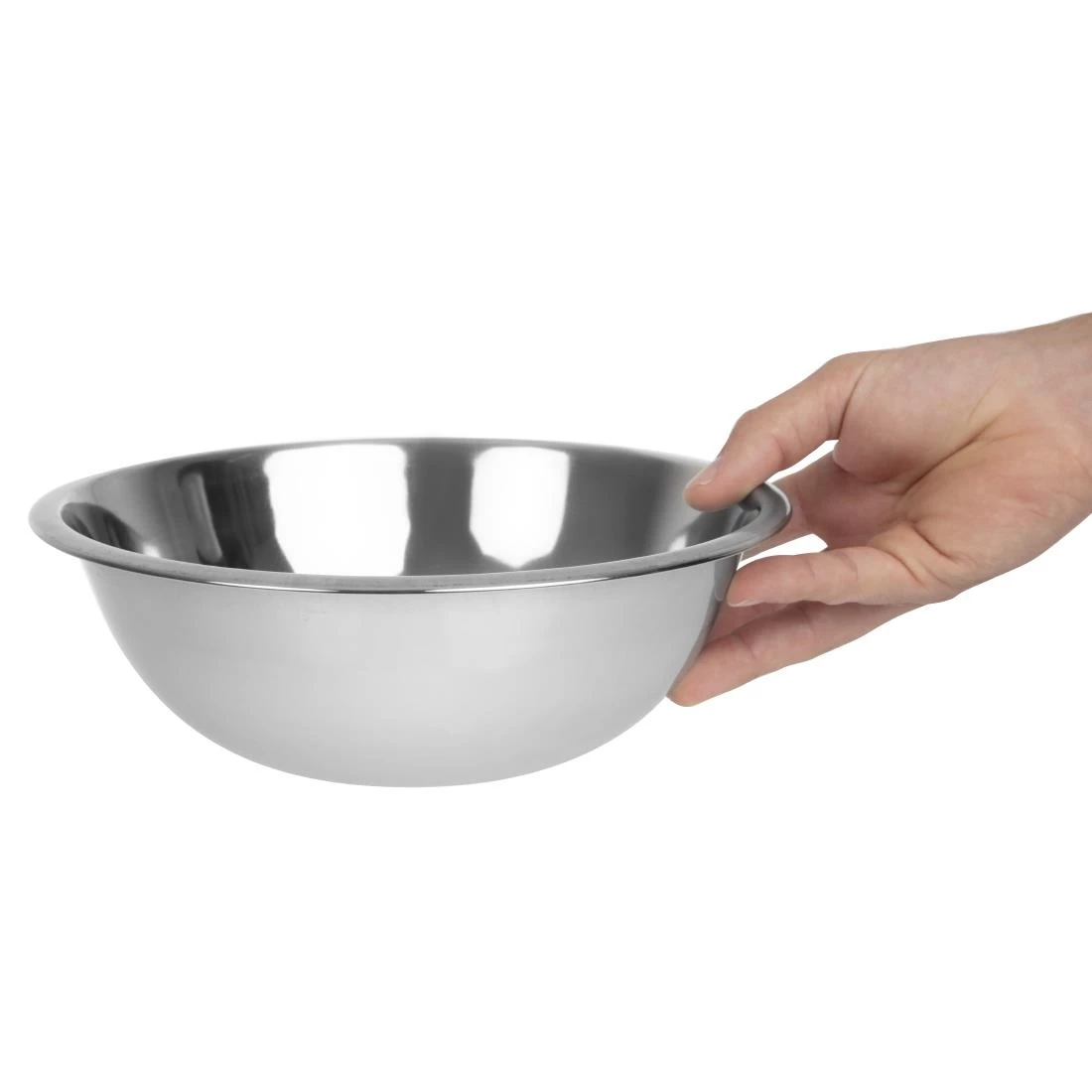 Vogue Stainless Steel Mixing Bowl 2.2Ltr 6 Vogue Stainless Steel Mixing Bowl 2.2Ltr - Image 4