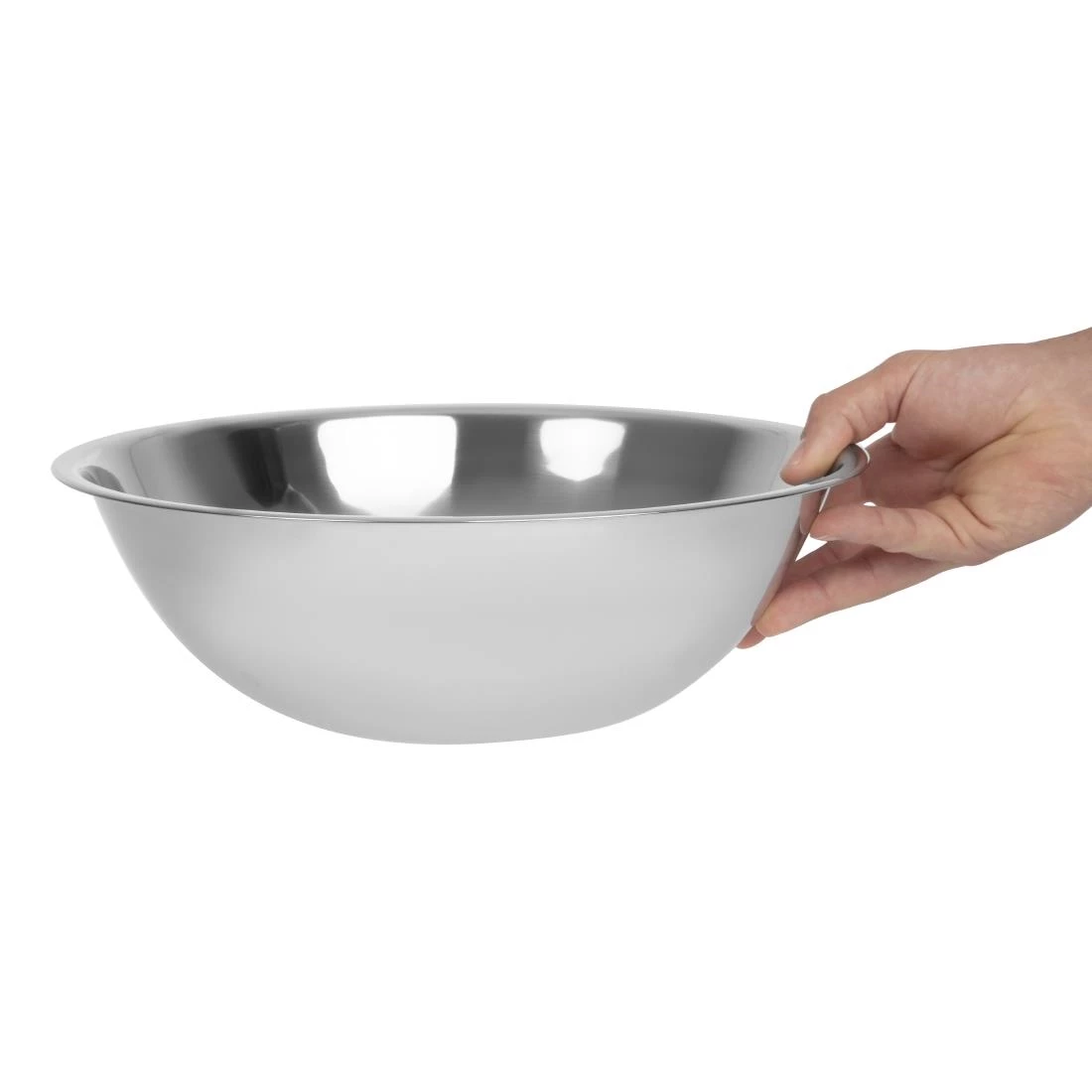 Vogue Stainless Steel Mixing Bowl 4.8Ltr 6 Vogue Stainless Steel Mixing Bowl 4.8Ltr - Image 4