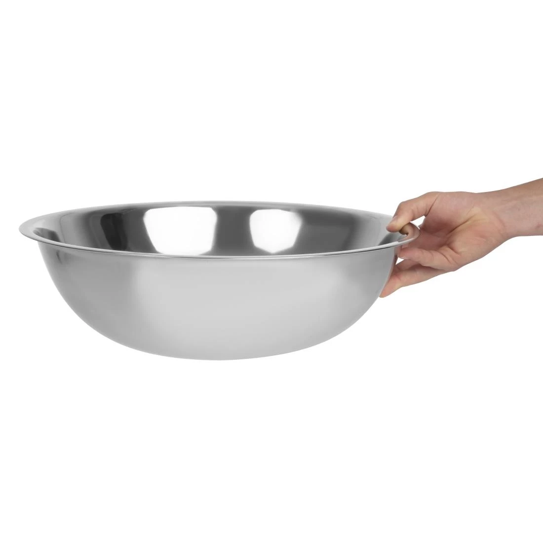 Vogue Stainless Steel Mixing Bowl 12Ltr 6 Vogue Stainless Steel Mixing Bowl 12Ltr - Image 4