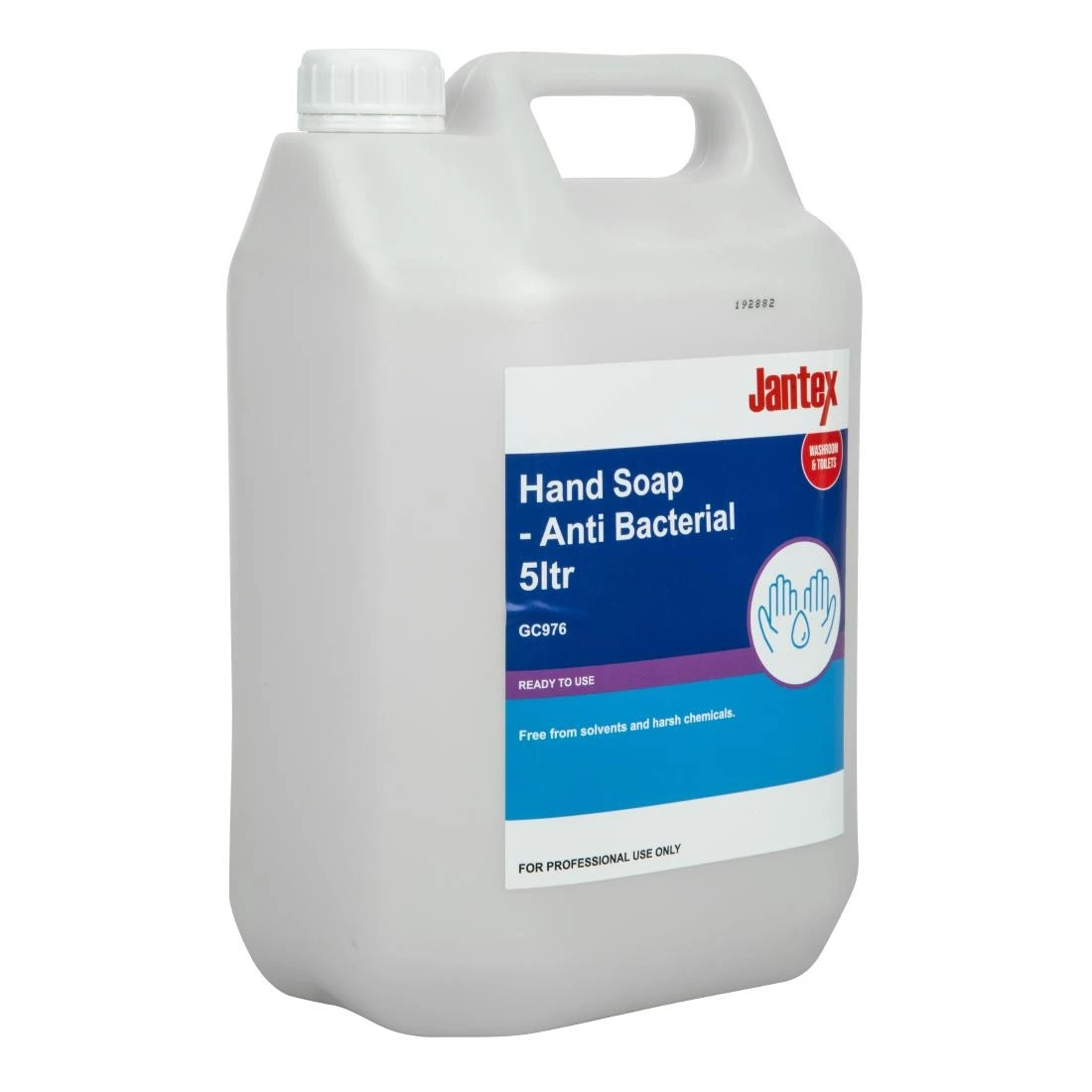 Jantex Unperfumed Antibacterial Liquid Hand Soap 5Ltr 7 Jantex Unperfumed Antibacterial Liquid Hand Soap 5Ltr - Image 5