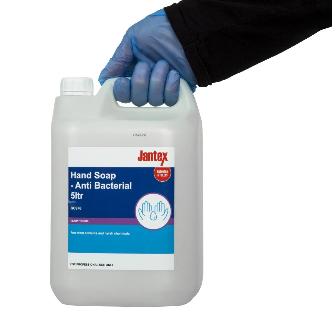 Jantex Unperfumed Antibacterial Liquid Hand Soap 5Ltr 5 Jantex Unperfumed Antibacterial Liquid Hand Soap 5Ltr - Image 3