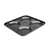 Vogue Carbon Steel Non-Stick Yorkshire Pudding Tray 4 Cup -Kitchenware and Knives Sales gd012 yorkshirepuddingtrayprimary4