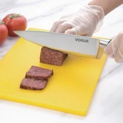 Vogue Soft Grip Chef Knife 20.5cm -Kitchenware and Knives Sales gd750 chefsknife4radk