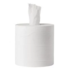 Jantex Centrefeed White Rolls 1-Ply 288m (Pack Of 6)