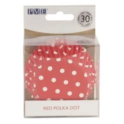 PME Cupcake Foil Lined Baking Cases Polka Dot (Pack Of 30) -Kitchenware and Knives Sales ge849 cupcake04
