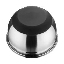 Vogue Stainless Steel Bowl With Silicone Base 3Ltr -Kitchenware and Knives Sales gg021 bowlwithsiliconebase3