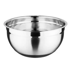 Vogue Stainless Steel Bowl With Silicone Base 8Ltr