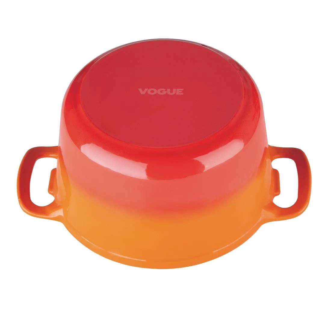 Vogue Orange Round Casserole Dish 3.2Ltr 8 Vogue Orange Round Casserole Dish 3.2Ltr - Image 6