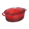 Vogue Red Oval Casserole Dish 6Ltr -Kitchenware and Knives Sales gh314 redright