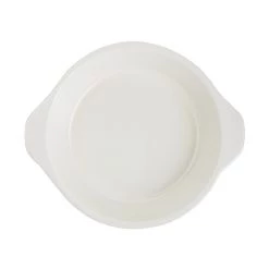 Vogue Orange Round Cast Iron Gratin Dish 400ml -Kitchenware and Knives Sales gh316 roundgratinorange3