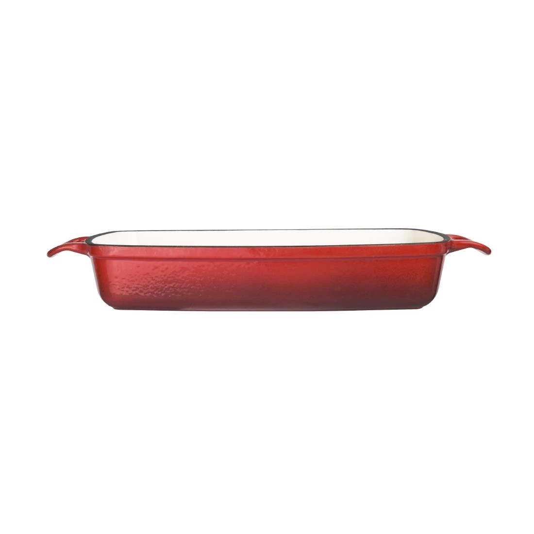 Vogue Red Cast Iron Casserole Dish 1.8Ltr 6 Vogue Red Cast Iron Casserole Dish 1.8Ltr - Image 4