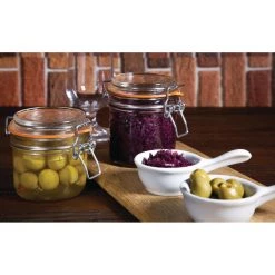 Vogue Preserve Jars 200ml (Pack Of 6) -Kitchenware and Knives Sales gh328 preservejars3