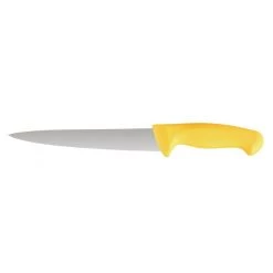 Vogue Yellow Handle 6 Piece Knife Set With Wallet -Kitchenware and Knives Sales gh525 flexiblefillet knife