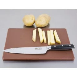 Hygiplas Low Density Brown Chopping Board -Kitchenware and Knives Sales gh792 chopboardsmallbrown4